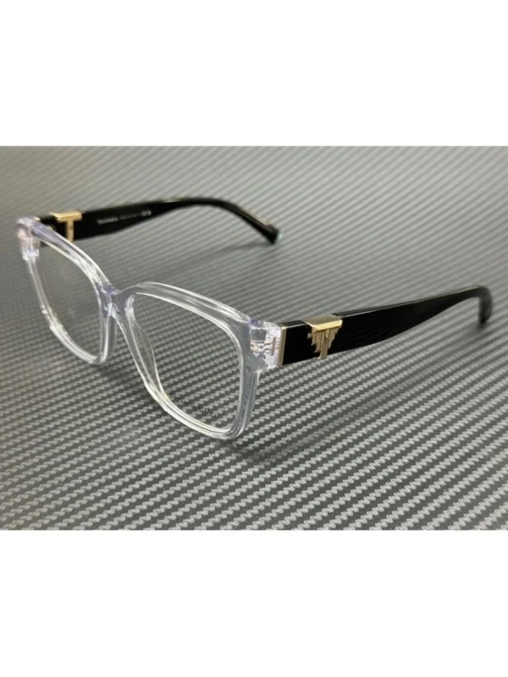 New Tiffany & Co. Women Crystal Black Eyeglasses 54-16-140